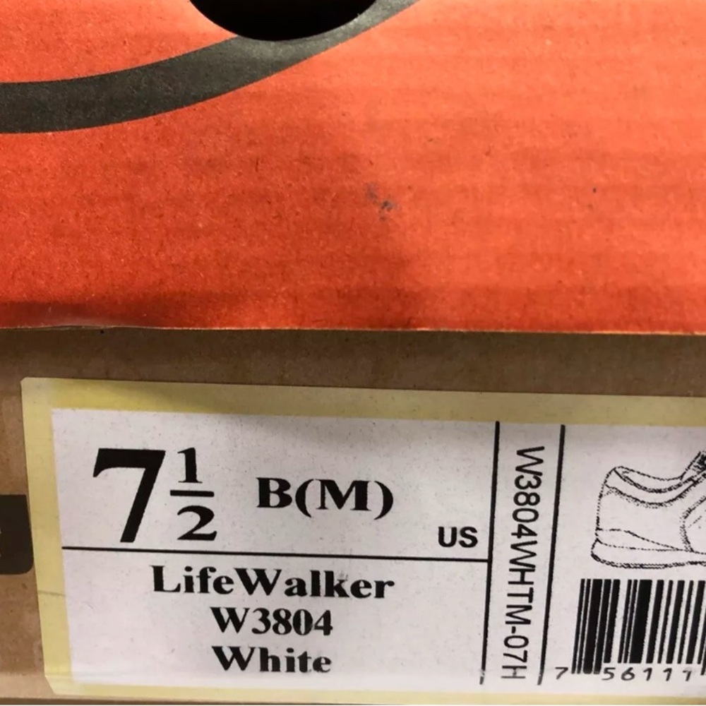 Propet Life Walker Womens Sneaker White Size 7.5 B - Picture 5 of 5